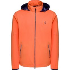 Kurtka POLO GOLF RALPH LAUREN. Niebieskie bluzy męskie Polo Golf Ralph Lauren, z napisami, bez kaptura. Za 800,00 zł.