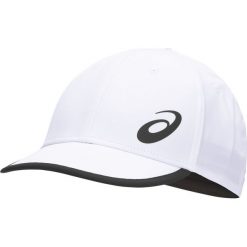 Asics Performance Cap 3043A003-100. Białe czapki damskie Asics, bez wzorów, z poliesteru. W wyprzedaży za 79,99 zł.