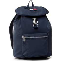 Plecak TOMMY JEANS - Tjw Heritage Backpack Nylon AW0AW08294 CBK. Niebieskie torby męskie skórzane Tommy Jeans, bez wzorów, z jeansu. W wyprzedaży za 319,00 zł.
