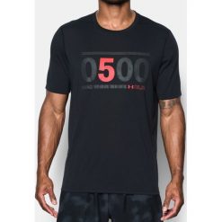 Koszulki sportowe męskie: Under Armour Koszulka męska 5am Run Tee Czarna r. XL (1301781-001)
