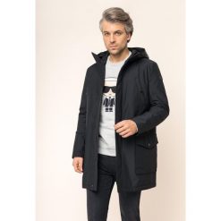 Parka Karl Lagerfeld 505011 592510. Czarne kurtki męskie KARL LAGERFELD, m, bez wzorów, z poliesteru, bez kaptura. W wyprzedaży za 1039,00 zł.