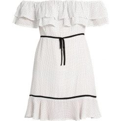 Fashion Union ANAIS POLKADOT Sukienka letnia white. Białe bez kategorii marki Fashion Union, na lato, z poliesteru. Za 199,00 zł.