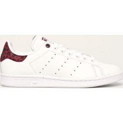 Adidas Originals - Buty skórzane Stan Smith. Białe buty sportowe damskie adidas Originals, bez wzorów, ze skóry, sportowe. Za 399,90 zł.