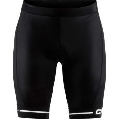 Craft spodenki rowerowe męskie Rise, czarno-biały XL. Czarne spodenki sportowe męskie Craft, s, bez wzorów, z materiału, na fitness i siłownię. W wyprzedaży za 179,00 zł.