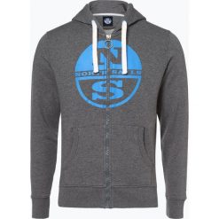 North Sails - Męska bluza rozpinana, szary. Szare bluzy męskie rozpinane marki North Sails, l. Za 299,95 zł.