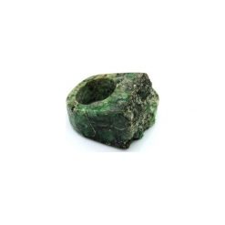 InspiRING Szmaragd rozmiar 15. Zielone pierścionki damskie marki Brazi druse jewelry, z szmaragdem. Za 370,00 zł.