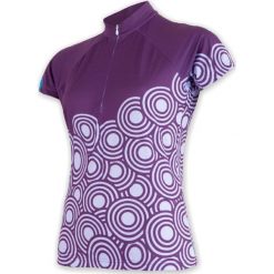 Sensor Damska kosyulka rowerowa Cyklo Circle Purple. Fioletowe bluzki sportowe damskie Sensor, krótkie, na fitness i siłownię. Za 179,00 zł.
