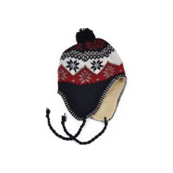 Czapka damska Peru granatowo czerwona. Brązowe czapki zimowe damskie marki Art of Polo. Za 21,37 zł.