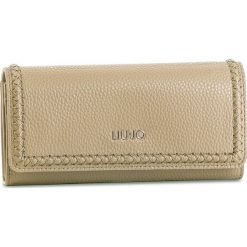Duży Portfel Damski LIU JO - Xl Bifold A19166 E0086 Corda 30403. Brązowe portfele damskie marki Liu Jo, bez wzorów, ze skóry ekologicznej. Za 299,00 zł.