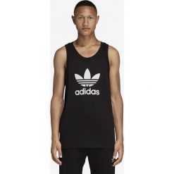 Adidas Originals Trefoil Podkoszulek Czarny. Czarne podkoszulki męskie adidas Originals, s, z nadrukiem, z bawełny, bez rękawów. Za 85,95 zł.