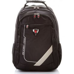 SOLIDNY PLECAK MIEJSKI BLACK EDITION. Czarne plecaki męskie Bag Street, bez wzorów. Za 149,00 zł.