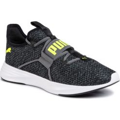 Buty PUMA - Persist Xt Knit 192616 06 Castlerock/Yellow Alert. Szare buty sportowe męskie Puma, z tworzywa sztucznego, bez zapięcia, na fitness i siłownię. W wyprzedaży za 209,99 zł.
