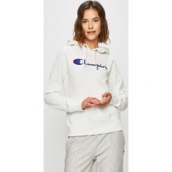 Champion - Bluza. Różowe bluzy damskie Champion, s, z nadrukiem, z dzianiny, bez rękawów, z kapturem. W wyprzedaży za 339,90 zł.