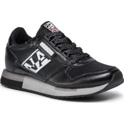 Sneakersy NAPAPIJRI - Fvicky NA4DXV Black 041. Czarne półbuty damskie Napapijri, ze skóry ekologicznej. W wyprzedaży za 339,00 zł.