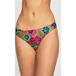 Desigual - Figi kąpielowe. Czerwone stroje kąpielowe damskie Desigual, l, bez wzorów, z elastanu. W wyprzedaży za 69,90 zł.