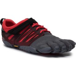 Buty VIBRAM FIVEFINGERS - V-Train 18M66020 Grey/Black/Red. Szare buty sportowe męskie Vibram Fivefingers, z tworzywa sztucznego, bez zapięcia, na fitness i siłownię, vibram fivefingers. W wyprzedaży za 539,00 zł.