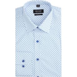 Koszula versone 2844e długi rękaw slim fit niebieski. Niebieskie koszule męskie Recman, m, bez wzorów, bez kołnierzyka, z długim rękawem. Za 149,00 zł.
