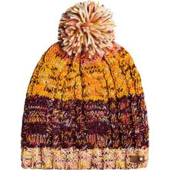 ROXY Damska Beanie Telma Bloc dla Beanie Grape Wine ERJHA03560-PSF0. Czapki damskie Roxy, bez wzorów, z dzianiny. W wyprzedaży za 156,00 zł.