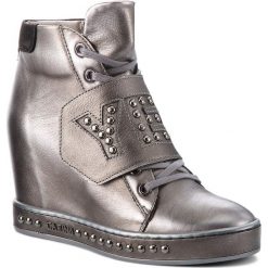 Sneakersy CARINII - B4504 M05-360-000-B88. Szare półbuty damskie marki Carinii, ze skóry. W wyprzedaży za 329,00 zł.