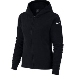 Bluza sportowa damska NIKE THERMA CREW POLAR / AA3353-010. Czarne bluzy sportowe damskie Nike, z polaru, z krótkim rękawem, krótkie. Za 259,00 zł.