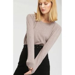 Khaki Sweter Importance. Brązowe swetry klasyczne damskie marki other, na jesień, l. Za 49,99 zł.