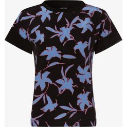 Marc Cain Collections - Bluzka damska z dodatkiem jedwabiu, niebieski. Niebieskie bluzki damskie Marc Cain Collections, z nadrukiem, z jedwabiu, bez kołnierzyka, bez rękawów. Za 799,95 zł.