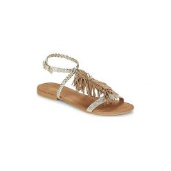 Sandały Lollipops BANGE FLAT SANDAL. Żółte sandały damskie marki Lollipops. Za 209,30 zł.