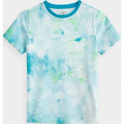 T-shirt chłopięcy (122-164). T-shirty chłopięce bez wzorów, z bawełny, bez rękawów. W wyprzedaży za 39,99 zł.