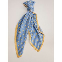 Mango - Apaszka Velen. Białe szaliki damskie Mango, bez wzorów, z poliesteru. Za 49,90 zł.
