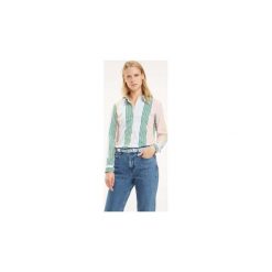 Koszule Tommy Hilfiger WW0WW24647 FIONA. Szare koszule damskie TOMMY HILFIGER, xl, bez wzorów, bez kołnierzyka, bez rękawów. Za 244,14 zł.