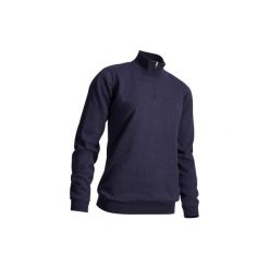 Sweter do golfa wiatroszczelny damski. Niebieskie swetry damskie INESIS, s, bez wzorów, z bawełny, bez rękawów, bez kaptura. Za 159,99 zł.