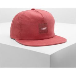 Czapki męskie: HUF BOX LOGO SNAPBACK Czapka z daszkiem nautical red