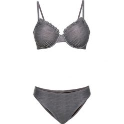 Stroje kąpielowe damskie: Bikini na fiszbinach (2 części) bonprix szary melanż