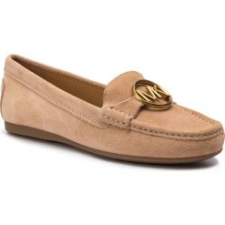 Mokasyny MICHAEL MICHAEL KORS - Crawford Moc 40S9CFFR2S Sahara. Pomarańczowe mokasyny damskie MICHAEL Michael Kors, ze skóry, na płaskiej podeszwie. W wyprzedaży za 359,00 zł.