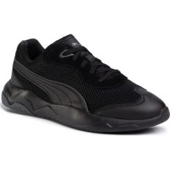 Sneakersy PUMA - Ekstra 371138 02 Puma Black/Dark Shadow. Czarne sneakersy męskie Puma, na co dzień, bez wzorów, ze skóry ekologicznej, bez zapięcia. W wyprzedaży za 199,99 zł.