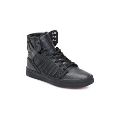 Buty Supra SKYTOP CLASSIC. Czarne trampki i tenisówki damskie marki Supra, bez wzorów, bez zapięcia. Za 529,00 zł.