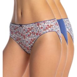 Trójpak bawełnianych fig Liliana. Majtki damskie Lama, z bawełny. Za 40,99 zł.