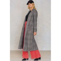 Płaszcze damskie: Glamorous Długi płaszcz z kieszeniami – Grey,Multicolor