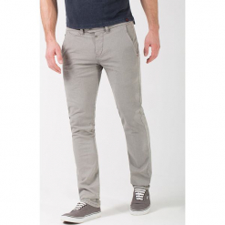 Spodnie chino "Janno" - Slim fit - w kolorze szarym. Szare bez kategorii Timezone, w paski. W wyprzedaży za 136,95 zł.