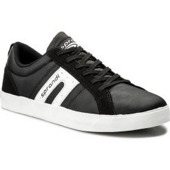 Sneakersy SPRANDI - MP40-7469Y Czarny. Czarne sneakersy męskie marki Sprandi, na co dzień, bez wzorów, ze skóry ekologicznej, eleganckie, bez zapięcia. Za 99,99 zł.