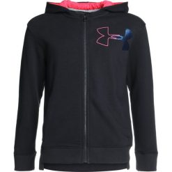 Under Armour THREADBORNE TERRY FULL ZIP Bluza rozpinana black. Czarne bluzy dziewczęce Under Armour, z elastanu. W wyprzedaży za 146,30 zł.