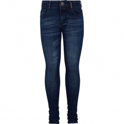 Dżinsy - Super slim fit - w kolorze granatowym. Niebieskie jeansy dziewczęce marki Retour Denim de Luxe, ze skóry. W wyprzedaży za 105,95 zł.