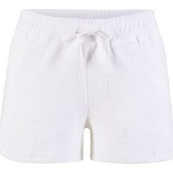 Szorty plażowe bonprix biały. Białe spodnie damskie bonprix. Za 44,99 zł.