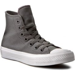 Trampki CONVERSE - Ct II Hi 150147C Thunder/White/Navy. Szare półbuty damskie Converse, bez wzorów, z gumy, sportowe, bez zapięcia. W wyprzedaży za 239,00 zł.
