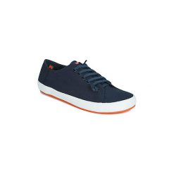 Derby Camper PEU RAMBLA VULCANIZADO. Niebieskie półbuty męskie Camper, bez wzorów, bez zapięcia. Za 359,10 zł.