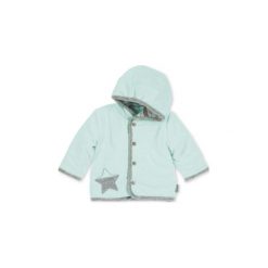 Sterntaler Kurtka z kapturek nicki Waldis Filou, kolor aqua - turkusowy - Gr.62. Niebieskie bluzy niemowlęce Sterntaler, z aplikacjami, z elastanu, bez rękawów, z kapturem. Za 139,00 zł.