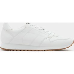 Buty męskie: Białe buty sportowe retro