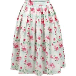 Hell Bunny Natalie 50's Skirt Spódnica zielony (Mint). Zielone spódniczki damskie marki Hell Bunny, s, bez wzorów. Za 194,90 zł.