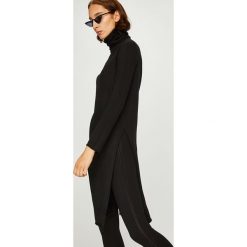 Answear - Sweter. Czarne golfy damskie marki ANSWEAR, s, z poliesteru. W wyprzedaży za 99,90 zł.