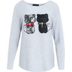 Jasnoszary Sweter See Us. Szare swetry klasyczne damskie Born2be, l. Za 84,99 zł.